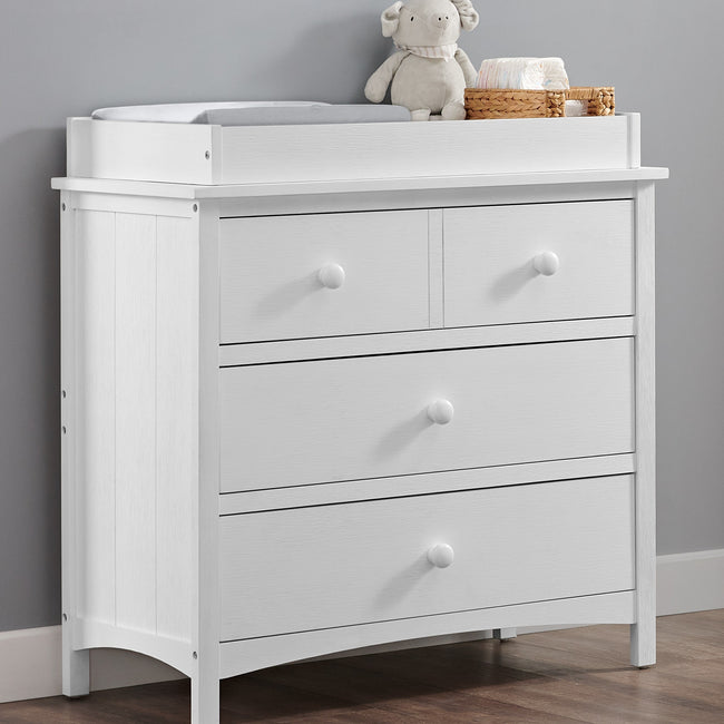 Oxford Baby Castle Hill Changing Topper in Barn White