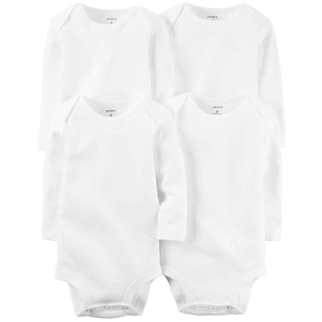 Carter's Baby 4-Pack Long-Sleeve Bodysuits