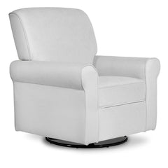 Evolur London Upholstered 360 Swivel Rocker Nursery Glider