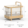 Cradlewise Convertible Smart Bassinet and Crib