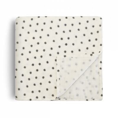 Mushie Organic Cotton Muslin Swaddle Blanket