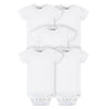 Gerber ONESIES Brand Short Sleeve Bodysuits 5 Pack