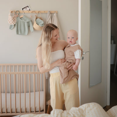 Mushie Stretchy MINI Crib Sheet