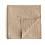 Mushie Organic Cotton Muslin Swaddle Blanket