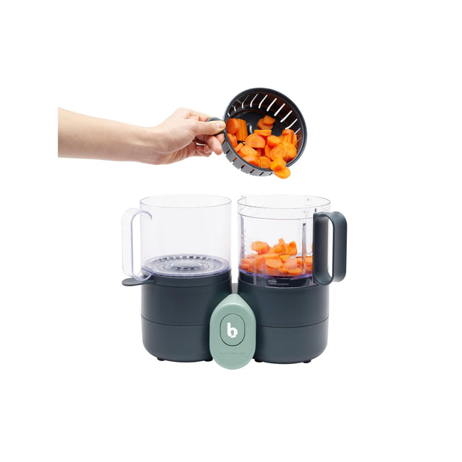 Babymoov Duo Meal Lite 4 in 1 Food Processor with Steam Cooker